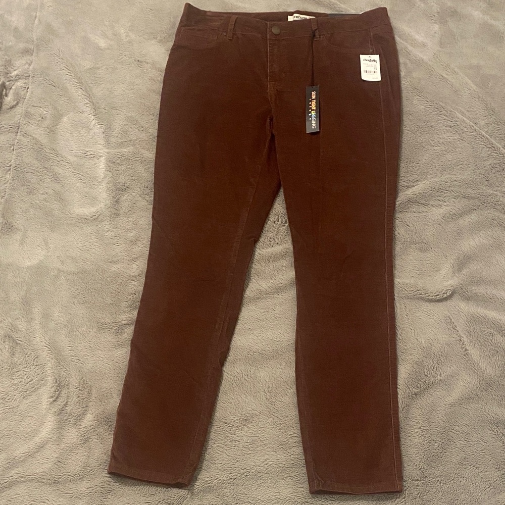 Burgundy Corduroy Pants